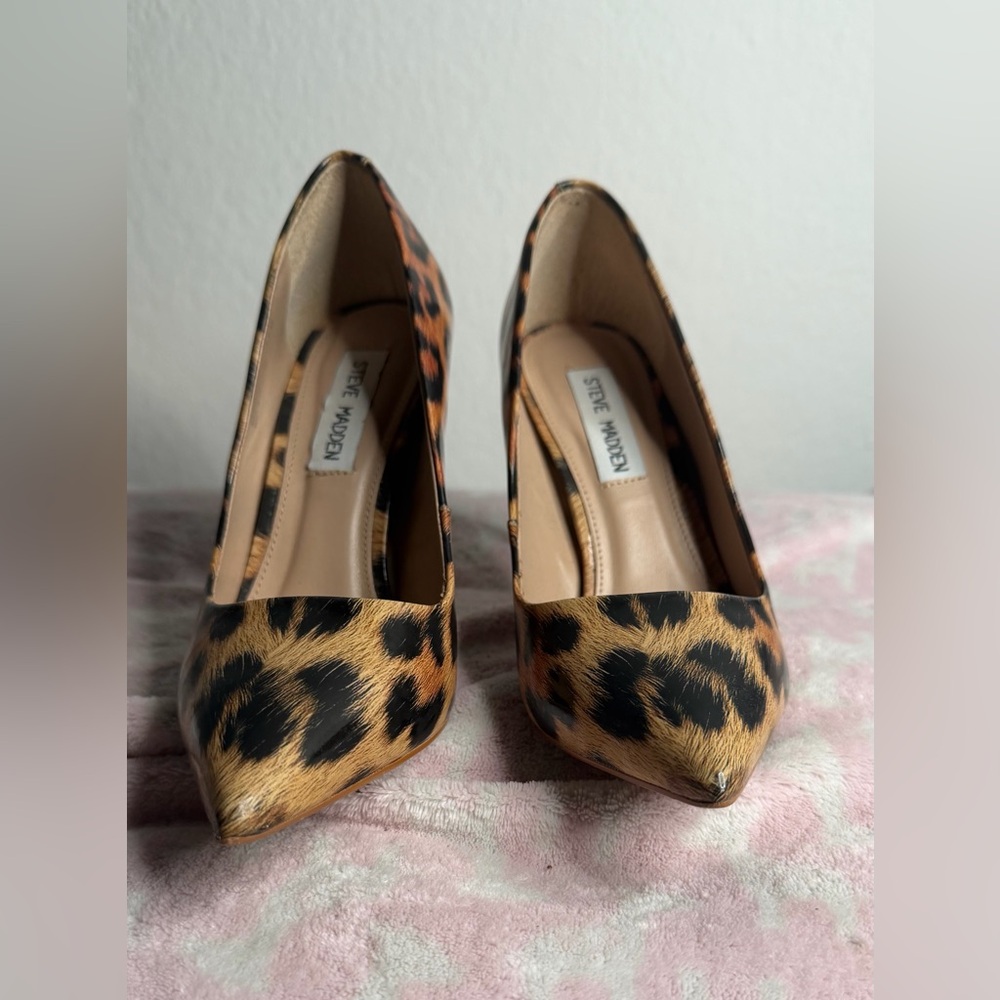 Steve Madden Animal Print Heels